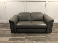 PLASA 2 SEATER SOFA MODEL SOF615-465144 RRP £999: LOCATION - FLOOR(COLLECTION OR OPTIONAL DELIVERY AVAILABLE)