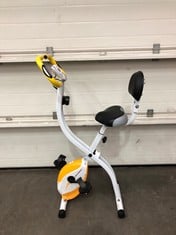 ULTRASPORT SLIM CYCLE EXERCISE BIKE: LOCATION - FLOOR(COLLECTION OR OPTIONAL DELIVERY AVAILABLE)