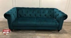 BALMORAL LTD EDITION 3 SEATER SOFA MODEL SOF4269-36649 RRP £1600: LOCATION - FLOOR(COLLECTION OR OPTIONAL DELIVERY AVAILABLE)