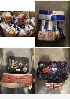 1 X PALLET OF FOOD AND DRINK TO INCLUDE WALKERS READY SALTED FRENCH FRIES POTATO SNACKS - SOME MAY BE PAST BEST BEFORE: LOCATION - FLOOR(COLLECTION OR OPTIONAL DELIVERY AVAILABLE)