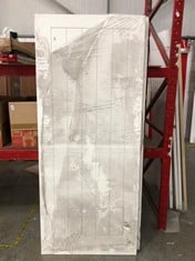 OVERSIZED PALLET OF DOORS TO INCLUDE WHITE WOODEN INTERIOR DOOR 198X84CM : - COLLECTION ONLY - LOCATION LEFT RACK