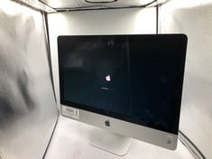 APPLE IMAC 1TB HDD PC MODEL NO A1419 INTEL CORE I5-4570S 16GB RAM 21.5" SCREEN - COLLECTION ONLY - LOCATION LEFT RACK