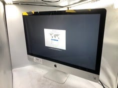 APPLE IMAC 1TB HDD & 128GB SSD PC INTEL CORE I7-470K 32GB RAM SMASHED/SALVAGE/SPARES - COLLECTION ONLY - LOCATION LEFT RACK