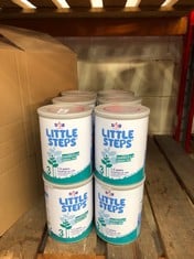 12 X SMA LITTLE STEPS 1-3 YEARS GROWING UP MILK 800G EXP 08/08/2026 - COLLECTION ONLY - LOCATION RACK