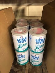 12 X SMA LITTLE STEPS 1-3 YEARS GROWING UP MILK 800G EXP 08/08/2026 - COLLECTION ONLY - LOCATION RACK