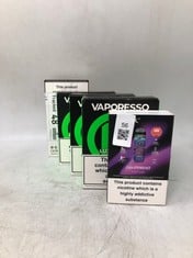 QUANTITY OF VAPES TO INCLUDE VAPORESSO LUXE XR MAX - ID MAY BE REQUIRED - COLLECTION ONLY - LOCATION RACK