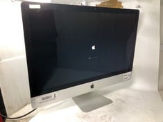 APPLE IMAC 1TB HDD PC INTEL CORE I5-4570 8GB RAM 27" SCREEN - COLLECTION ONLY - LOCATION RACK