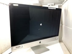 APPLE IMAC 1TB HDD PC INTEL CORE I5-4670 16GB RAM 27" SCREEN - COLLECTION ONLY - LOCATION RACK