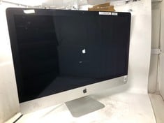 APPLE IMAC 1TB HDD PC MODEL NO A1419 INTEL CORE I5-4570 8GB RAM 27" SCREEN - COLLECTION ONLY - LOCATION RACK