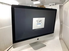 APPLE IMAC 256GB SSD PC INTEL CORE I5-4690 16GB RAM 27" SCREEN - COLLECTION ONLY - LOCATION RACK