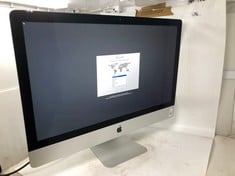 APPLE IMAC 256GB SSD PC MODEL NO A1419 INTEL CORE I5-4590 16GB RAM 27" SCREEN - COLLECTION ONLY - LOCATION RACK