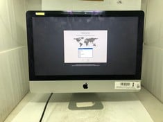 APPLE IMAC 1TB LAPTOP INTEL CORE I5-3330S 8GB RAM 21.5" SCREEN - COLLECTION ONLY - LOCATION RACK