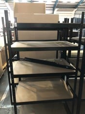 2 X BLACK RACKING - COLLECTION ONLY - LOCATION RACK