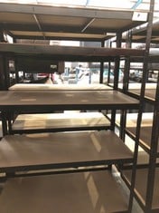 2 X BLACK RACKING - COLLECTION ONLY - LOCATION RACK