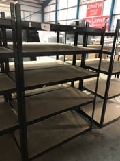 2 X BLACK RACKING - COLLECTION ONLY - LOCATION RACK