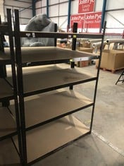 2 X BLACK RACKING - COLLECTION ONLY - LOCATION RACK