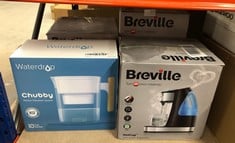 QUANTITY OF ITEMS TO INCLUDE BREVILLE BRITA HOTCUP HOT WATER DISPENSER | INTEGRATED WATER FILTER | 1.8L WITH 3KW FAST BOIL & VARIABLE DISPENSE | ENERGY-EFFICIENT USE | STAINLESS STEEL [VKJ367], SILVE