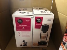 NESCAFÉ DOLCE GUSTO EDG260.G INFINISSIMA DOLCE GUSTO POD CAPSULE COFFEE MACHINE, 1470 W, 1.2 LITERS, BLACK AND CHARCOAL + NESCAFÉ DOLCE GUSTO EDG260.G INFINISSIMA DOLCE GUSTO POD CAPSULE COFFEE MACHI