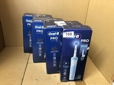 QUANTITY OF ITEMS TO INCLUDE ORAL-B PRO VITALITY SENSITIVE EDITION : LOCATION - B RACK