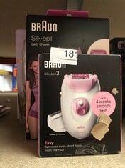 QUANTITY OF HEALTH & BEAUTY ITEMS TO INCLUDE BRAUN SILK&SOFT 5100 LADY SHAVER: LOCATION - C RACK