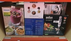 QUANTITY OF ITEMS TO INCLUDE PHILIPS BLENDER 3000 SERIES, PROBLEND SYSTEM, 1.9L MAXIMUM CAPACITY, 1L EFFECTIVE CAPACITY, 450W, 1 SPEED SETTING + PULSE, PLASTIC JAR, BLACK, (HR2041/01): LOCATION - C R