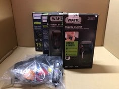 QUANTITY OF ITEMS TO INCLUDE WAHL LI COMPACT TRAVEL SHAVER, BEARD SHAVER, ELECTRIC SHAVERS FOR MEN, WASHABLE SHAVING HEAD, EASY CLEAN, FLEX FOILS, CLOSE CUT, SMALL SHAVERS FOR TRAVELLING:: LOCATION -