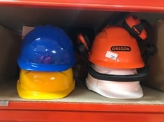 QUANTITY OF WORK HELMETS: LOCATION - D RACK