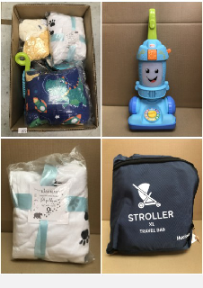 QUANTITY OF ITEMS TO INCLUDE STROLLER XL TREVEL BAG: LOCATION - D RACK