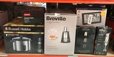 QUANTITY OF KITCHEN & APPLIANCES ITEMS TO INCLUDE BREVILLE HOTCUP HOT WATER DISPENSER | 2.0 LITRE WITH 3 KW FAST BOIL | VARIABLE DISPENSE AND HEIGHT ADJUST | ENERGY-EFFICIENT USE | SILVER [VKT111]: L