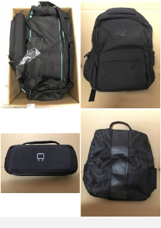 QUANTITY OF CLOTHING & APPAREL ITEMS TO INCLUDE BLACK BACKPACK: LOCATION - D RACK