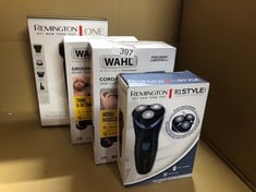 QUANTITY OF ITEMS TO INCLUDE WAHL CORD/CORDLESS HAIR CLIPPER, GIFTS FOR HIM, RECHARGEABLE CORDLESS CLIPPERS, CLIPPER KIT FOR MEN, RINSEABLE BLADES, HOME HAIR CUTTING, CLIPPERS WITH GUIDE COMBS: LOCAT