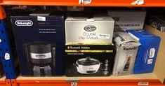 QUANTITY OF ITEMS TO INCLUDE DE'LONGHI FILTER COFFEE MACHINE, 1.25 LITERS, AUTO SHUT OFF AND ANTI-DRIP SYSTEM, ICM15210.1 - BLACK: LOCATION - E RACK