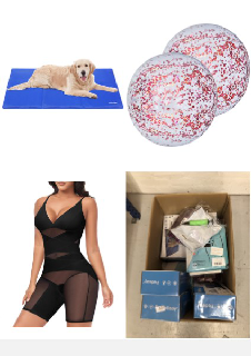 QUANTITY OF ASSORTED ITEMS TO INCLUDE PETISAY DOG COOLING MAT(90 * 50CM) - PRESSURE-ACTIVATED GEL SELF-COOLING PADS FOR DOGS- KEEP YOUR DOGS AND CATS COMFORTABLE ALL SUMMER - AVOID OVERHEATING (L)::