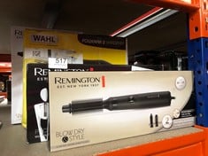 QUANTITY OF HEALTH & BEAUTY ITEMS TO INCLUDE REMINGTON BLOW DRY & STYLE AIR STYLER - FOR SHORTER HAIR (2 ATTACHMENTS, 19MM BRUSH, 25MM SOFT BRISTLE BRUSH, 2 HEAT SETTINGS, 2 SPEED SETTINGS, SWIVEL CO