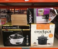 QUANTITY OF ITEMS TO INCLUDE CROCK-POT SLOW COOKER | REMOVABLE EASY-CLEAN CERAMIC BOWL | 1.8 L SMALL SLOW COOKER (SERVES 1-2 PEOPLE) | ENERGY EFFICIENT | BLACK [CSC080]: LOCATION - A RACK