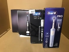 QUANTITY OF  ITEMS TO INCLUDE ORAL-B VITALITY PRO ELECTRIC TOOTHBRUSHES ADULTS, 1 HANDLE, 2 TOOTHBRUSH HEADS, 3 BRUSHING MODES INCLUDING SENSITIVE PLUS, BLUE: LOCATION - G RACK