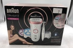 BRAUN SILK-ÉPIL 9 EPILATOR FOR LONG-LASTING HAIR REMOVAL WITH ELECTRIC SHAVER & TRIMMER, BIKINI TRIMMER & EXFOLIATOR, 100% WATERPROOF, 9-980, ROSE GOLD.: LOCATION - A RACK