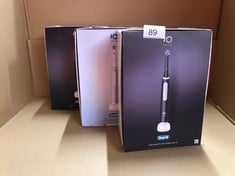 QUANTITY OF ITEMS TO INCLUDE ORAL-B IO SERIES 3: LOCATION - A RACK