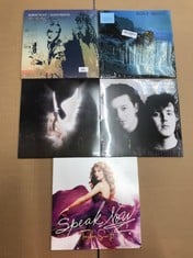 QUANTITY OF VINYL'S  TO INCLUDE SPEAK NOW [VINYL]: LOCATION - A RACK