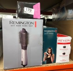 QUANTITY OF HEALTH & BEAUTY ITEMS TO INCLUDE REVLON HAIR TOOLS RVHA6017UK TANGLE FREE HOT AIR STYLER, BLACK: LOCATION - B