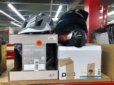 QUANTITY OF CYCLING HELMETS TO INCLUDE POC OMNE AIR SPIN BICYCLE HELMET (OLD VERSION): LOCATION - C