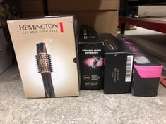 QUANTITY OF HEALTH & BEAUTY ITEMS TO INCLUDE REMINGTON BLOW DRY & STYLE AIR STYLER - FOR ALL HAIR LENGTHS (6 ATTACHMENTS, 25MM, 38MM, 50MM BRUSH, FIRM PADDLE BRUSH, CONCENTRATOR, ROOT BOOST, 2 HEAT &