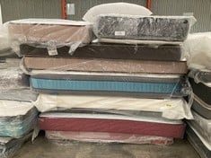 9 X MATTRESSES VARIOUS MODELS AND SIZES INCLUDING CECOTEC UNSPECIFIED SIZES (MAY BE BROKEN OR DIRTY).