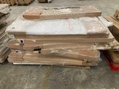 PALLET WITH QUANTITY OF HEADBOARDS OF VARIOUS MODELS INCLUDING 160X120CM (MAY BE BROKEN, DIRTY OR INCOMPLETE).