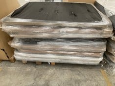 PALLET WITH A VARIETY OF BOX SPRINGS, UPHOLSTERED BASES AND BED BASES INCLUDING TRUNDLE BED COVER 105X190CM (MAY BE BROKEN, DIRTY OR INCOMPLETE).