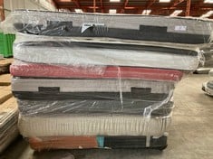 7 X MATTRESSES OF VARIOUS MODELS AND SIZES INCLUDING ZEROBACK 130X180 (MAY BE BROKEN OR DIRTY).