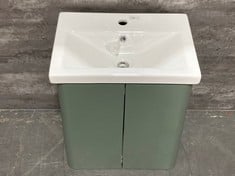 CORE COMPONENTS WALL HUNG 2 DOOR UNIT, 500MM - SATIN GREEN
ARNO COMPACT 500MM CERAMIC BASIN 1 TAP HOLE - WHITE - RRP £500