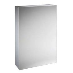 350MM SLIDING SINGLE MIRROR CABINET STAINLESS STEEL - RRP £175