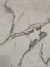 CARRARA MARBLE GLOSS WATERPROOF SHOWER WET WALL PANELS 2.4 X 1M - RRP £237 (KERBSIDE PALLET DELIVERY)