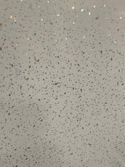 GREY SPARKLE WATERPROOF SHOWER WET WALL PANELS 2.4 X 1M - RRP £79 (KERBSIDE PALLET DELIVERY)